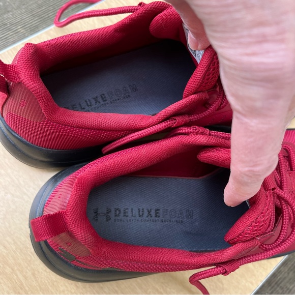 Under Armour Men’s UA Tr96 Running Training Shoes 3021296 Red Sz 8.5 - Picture 12 of 15